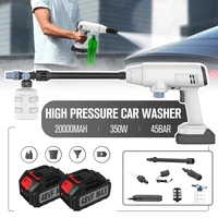 350w 20000mah 45bar wireless high pressure car washer water spray gun high pressure car washing machine for 18v makita battery