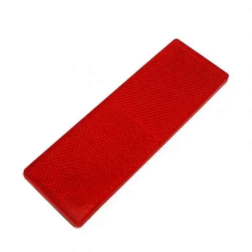 

Светоотражающая предупреждающая пластина для прицепа грузовика, наклейки для автомобиля, прямоугольный пластиковый светоотражающий отражатель, предупреждающая наклейка для ночной безопасности, лента