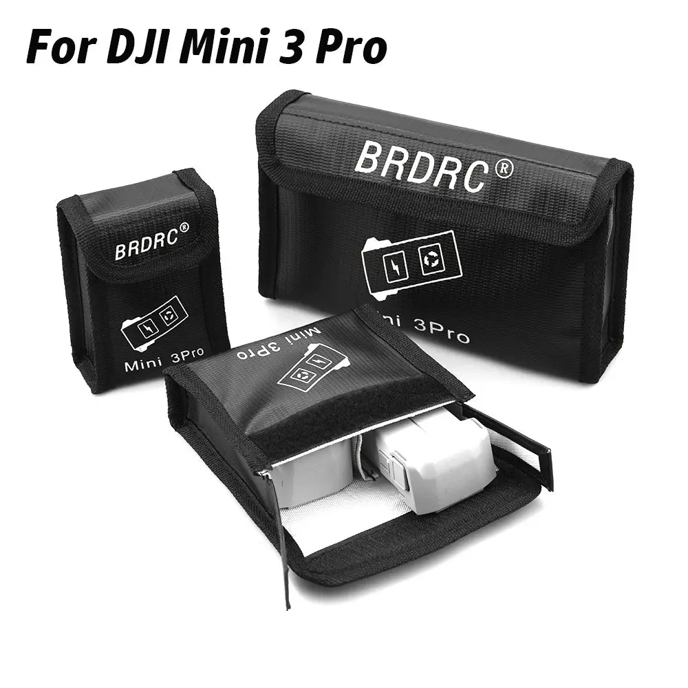 

New Accessories Explosion-proof Drone Protector Storage Battery Bag Safe For DJI Mini 3 Pro