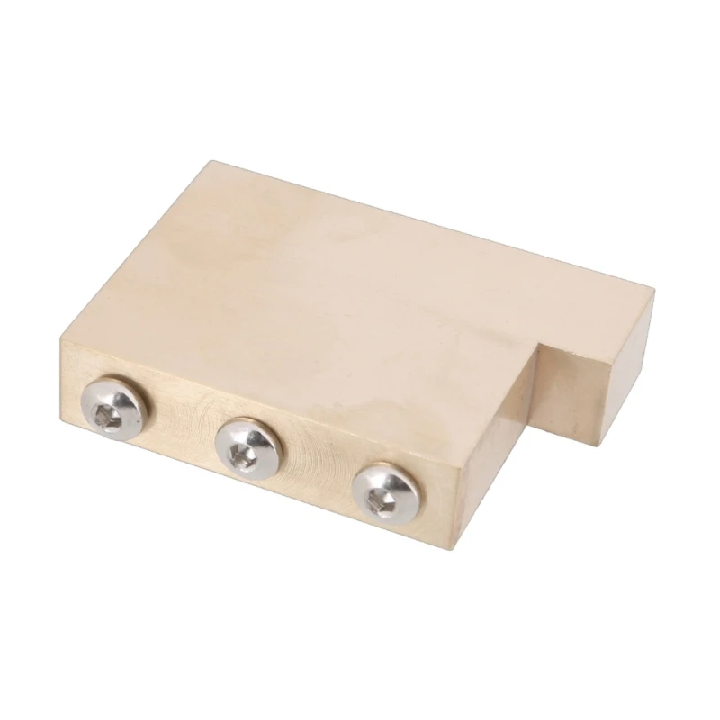 Полностью латунный блок тремоло для электрогитары 34 мм расстояние между