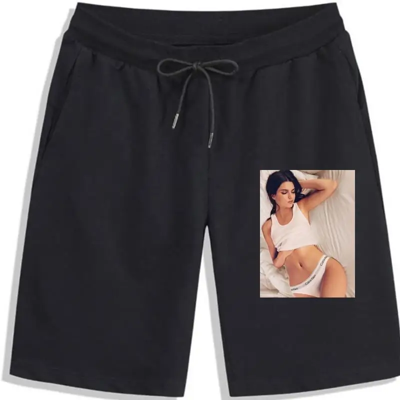 

Новые мужские и женские шорты Kendall Jenner Rest с белым логотипом, крутые