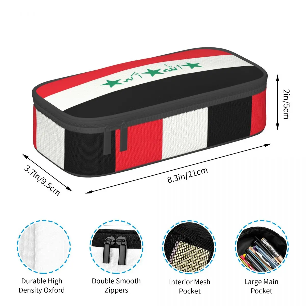 Индивидуальный милый карандаш с флагом ирака фотообои для мальчиков и девочек