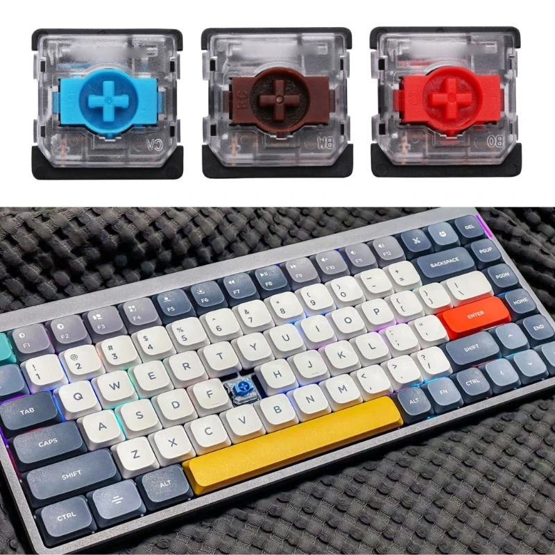 

Low GATERON Red Blue Brown KS-27 Mechanical Keyboard Switches