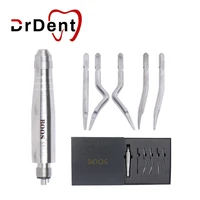 dental tooth extraction tool kit pneumatic forceps painless stright curved root elevator dentist automatically instrument