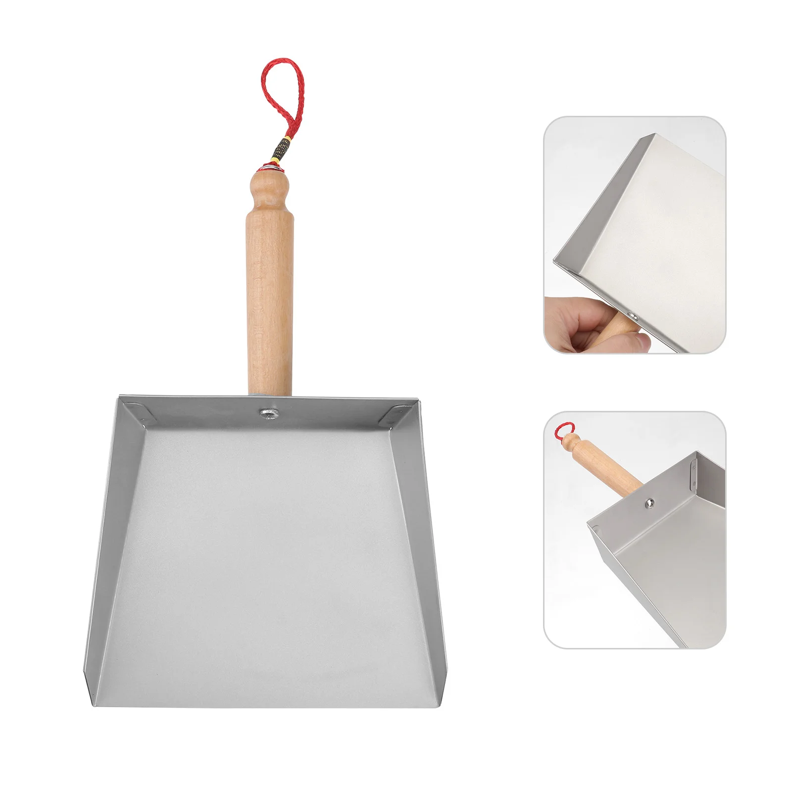 

Dustpan Mini Pan Brush Tabletop Set Cleaning Metal Broom Kitchen Dust Desktop Tool Dustpans Stainless Steel Handle Sweeping