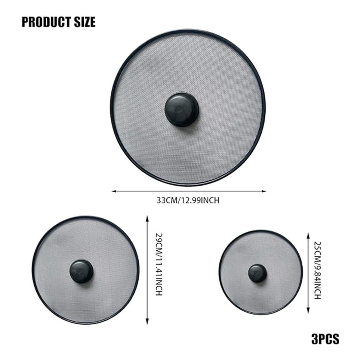 3 шт. защита от брызг на кухонную посуду