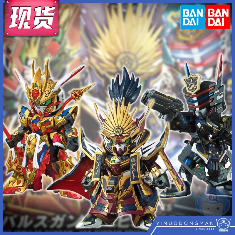 

MAXJUN Original BANDAI GUNDAM Model BB SD SDW World Heroes Goku Nobunaga Sheriff Sasuke Anime Figure Action Collection Toys