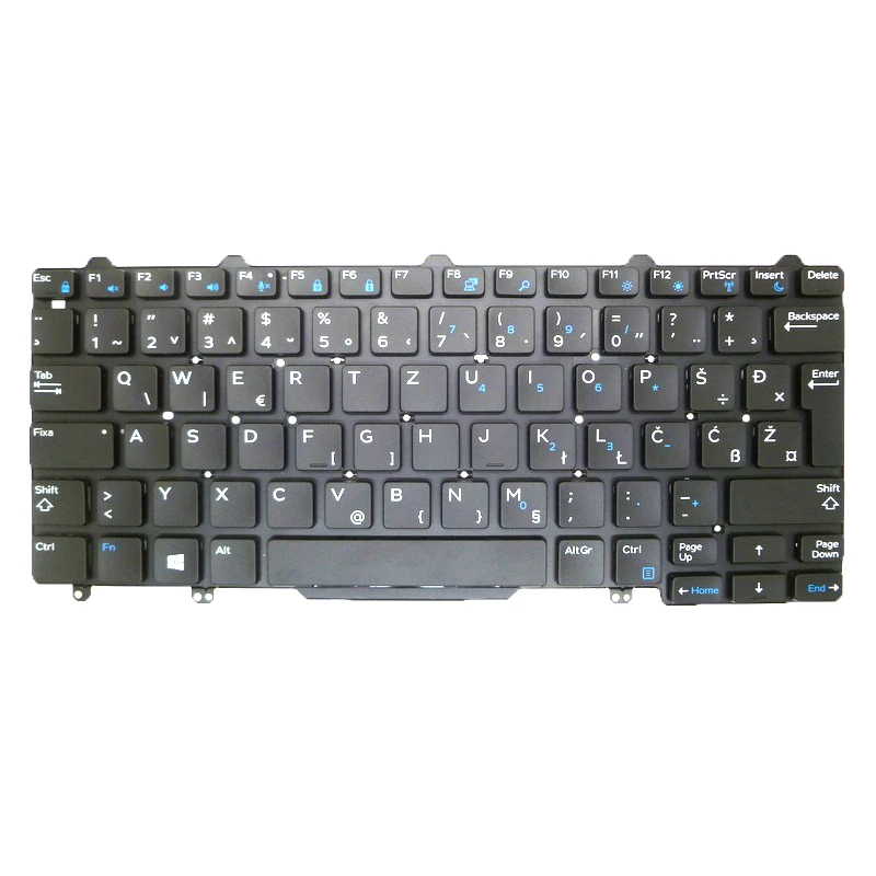 Рисунок 2 - SL словенская клавиатура для DELL