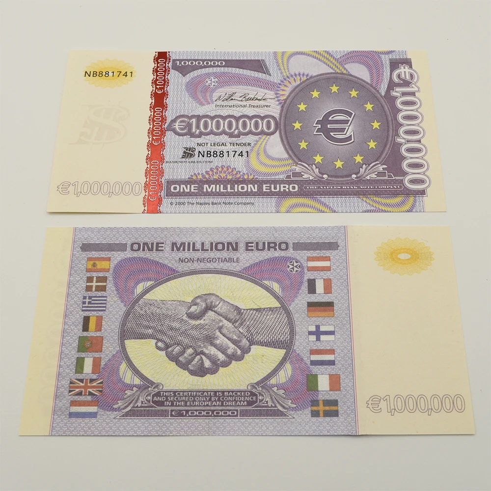 

Коллекционное украшение из банкнот "Million Euro"