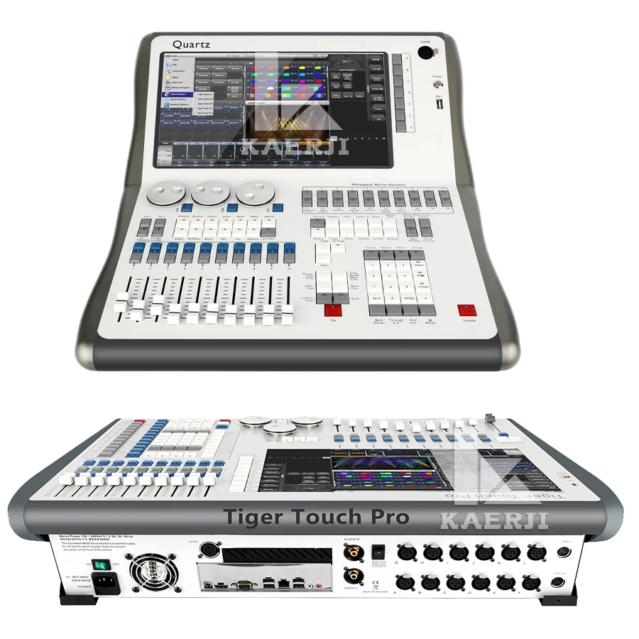 DMX консоль Tiger Touch Pro Titan Mobile Command Wing крыло фейдера кварцевый M1 контроллер Stage