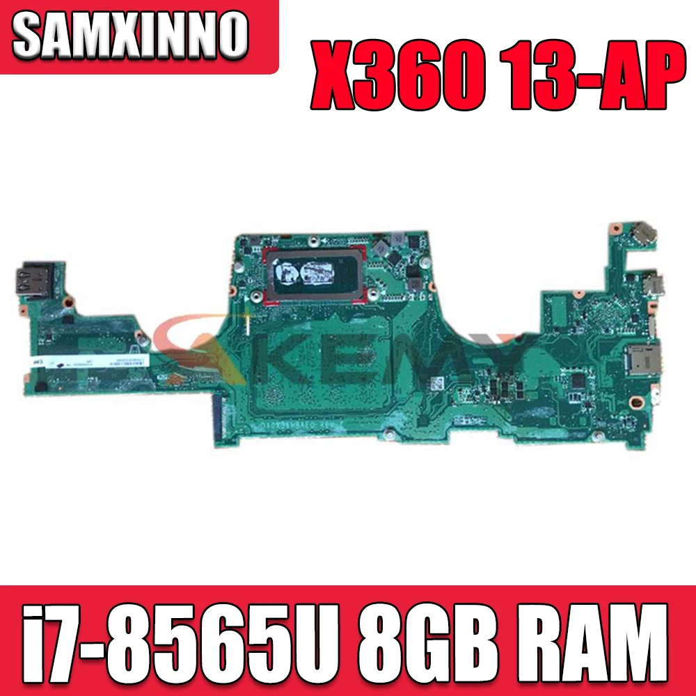 

100% working for HP SPECTRE X360 13-AP motherboard L37640-601 DA0X36MBAE0 with i7-8565U cpu + 8GB RAM tested ok