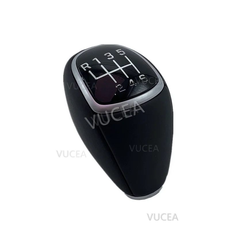 

43711D3060 Manual Leather Gear Shift Knob M/T 6 Speed Genuine leather Gear Shift Knob For Hyundai I20 Getz 2018 - 2021