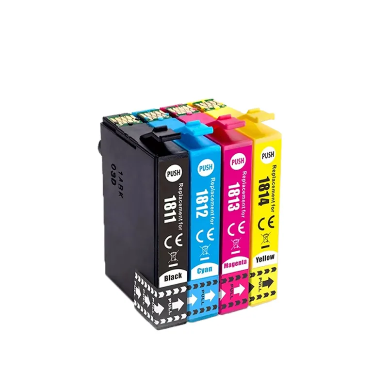 Европа vilaxh T1811-1814 картридж для Epson T18 XL совместимый с принтером XP302 XP102 XP212 XP215 202 305 405