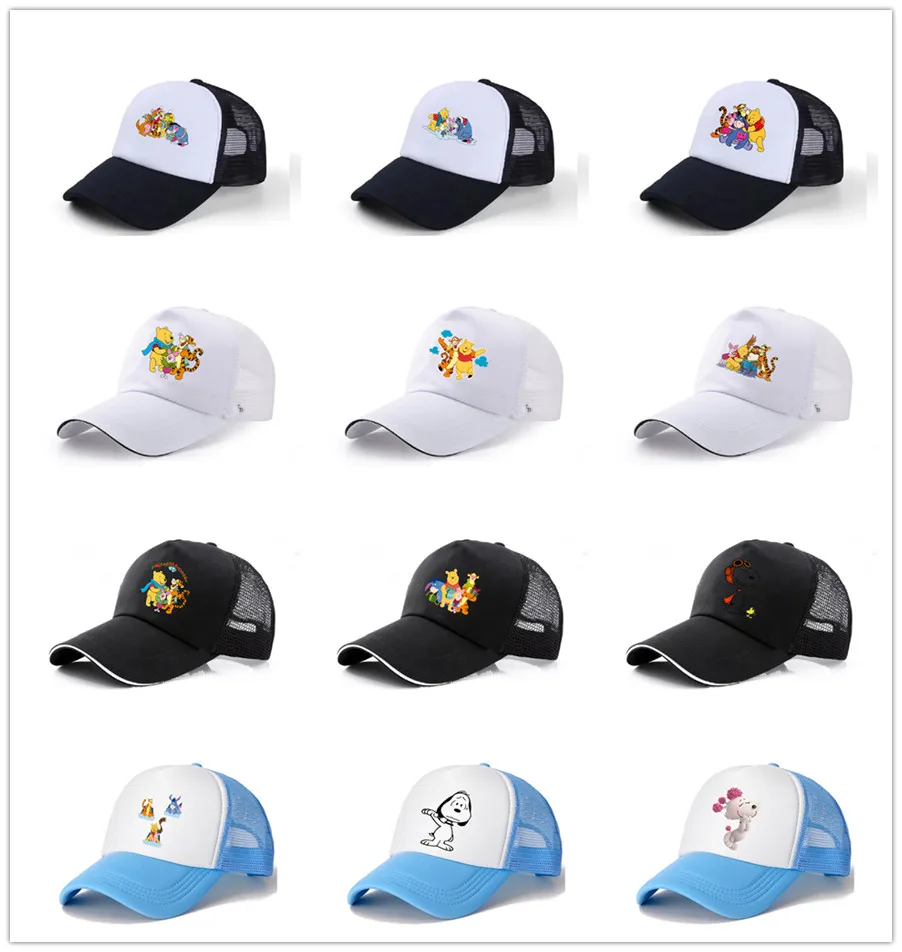 

Disney Collection Baseball Cap Men's Hat Kids Hip Hop Cap Back Button Cap Dome Christmas Gift Gora Stranger Things Men's Sun Hat