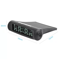 an 07 solar truck tpms lcd display 6 wheel tire pressure monitoring tyre temperature alarm system with 6 external sensors