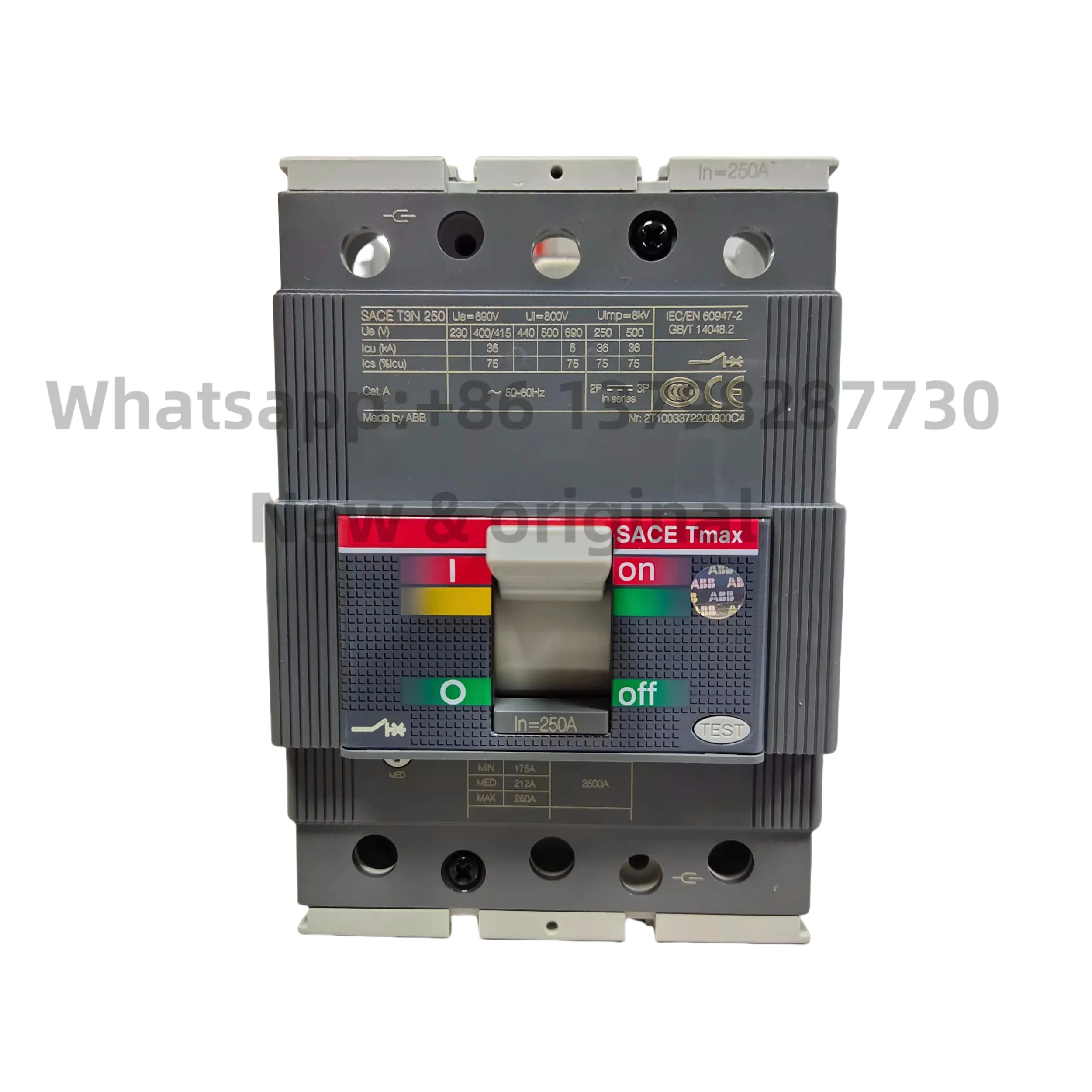 Пластиковый корпус T6S800/4000-8000 FF 3P номер заказа 1SDA060216R1