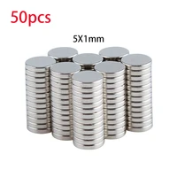 50 pcs 4mm 5mm strong round disc magnets rare earth neodymium magnet round super powerful strong permanent magnetic imanes disc