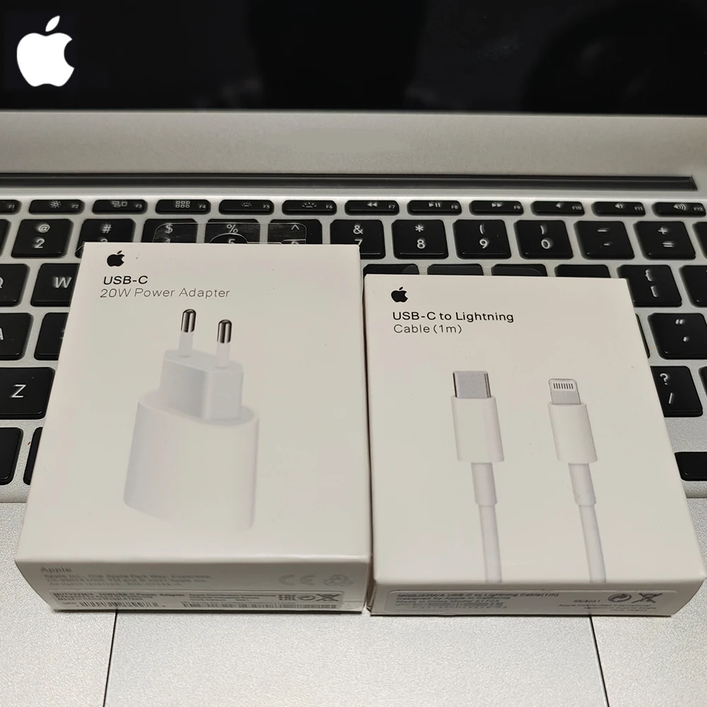 Оригинальный внешний адаптер питания 20 Вт для iphone 13 13mini Pro Max Type C быстрое зарядное