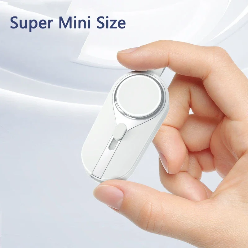 Беспроводное зарядное устройство Mini Power Bank 2-в-1 для iWatch Apple Watch iPhone 16 15 14 13 12 Pro и Xiaomi, внешнее зарядное устройство (art.: 3920d2c22dbfa) - 3920d2c22dbfa