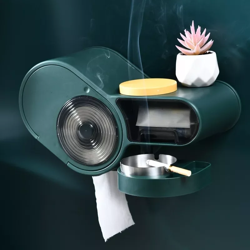 

NEW2023 Toilet Roll Paper Holder Waterproof Tissue Box Paper Roll Rack Toilet Punch-free Bathroom Toilet Paper Storage Box with