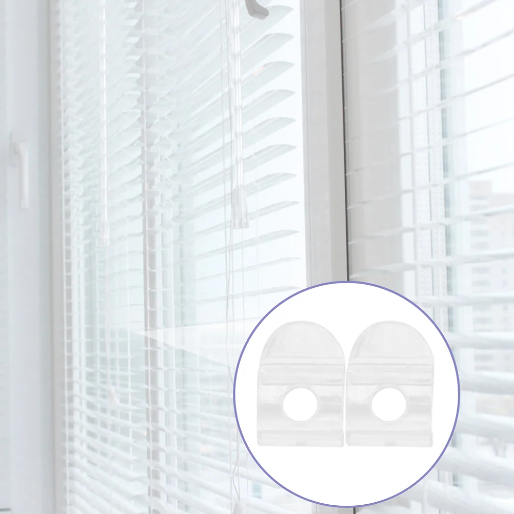 

2pcs Cordless Blind Handles Replacement Bottom Blind Rail Handle Hooks