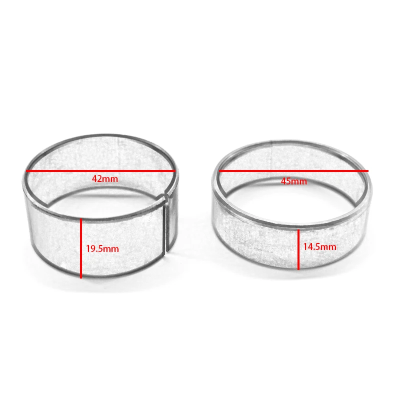 

4 Pieces Front Rear Suspension Fork Absorbers Sleeve Rings for Honda CB400 NC23 NC29