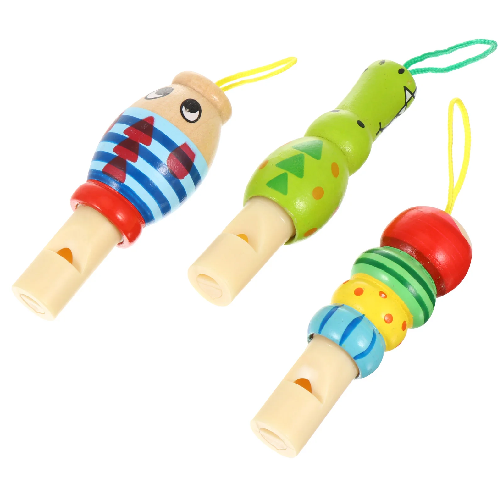 

3 Pcs/ Baby Whistle Toy Kids Bath Animal Musical Toys Noise Makers Colorful Party Favors
