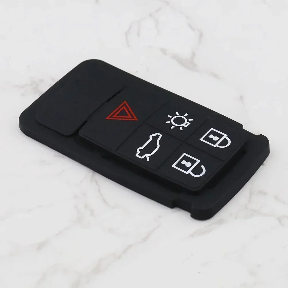 5-кнопочный резиновый чехол для дистанционного ключа автомобиля Volvo XC60 XC70 V70 S60 S80
