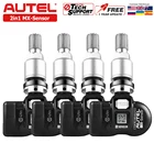 Autel TPMS MX-Sensor 315 МГц + 433 МГц 2 в 1 датчик шин 100% Cloneable TPMS Программируемый датчик s для системы мониторинга давления в шинах