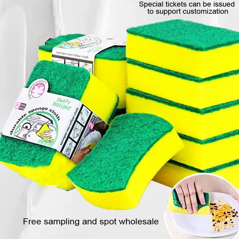 

Ultimate Kitchen Cleaning Sponge: The Perfect Dishwashing Sponge and Scouring Pad Combo for Sparkling Clean Dishes and Surfaces