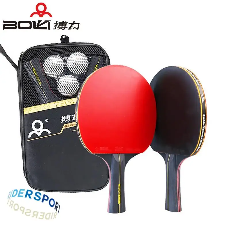 

Профессиональный набор ракеток для настольного тенниса Star Rubber 6 Bat с качественным лезвием для пинг-качества