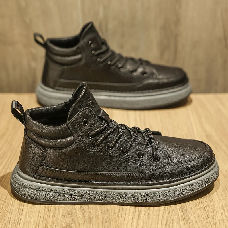 

Men's Lightweight Comfortable Work Shoes Non-Slip Casual Sneakers for Outdoor Trailing Trekking Walking