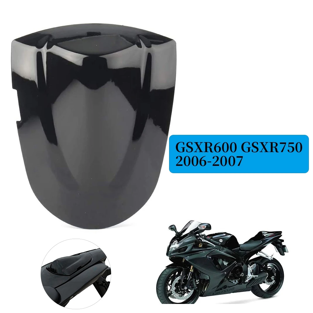 

Обтекатель заднего пассажирского сиденья мотоцикла для Suzuki GSXR600 750 K6 2006-2007 (черный)