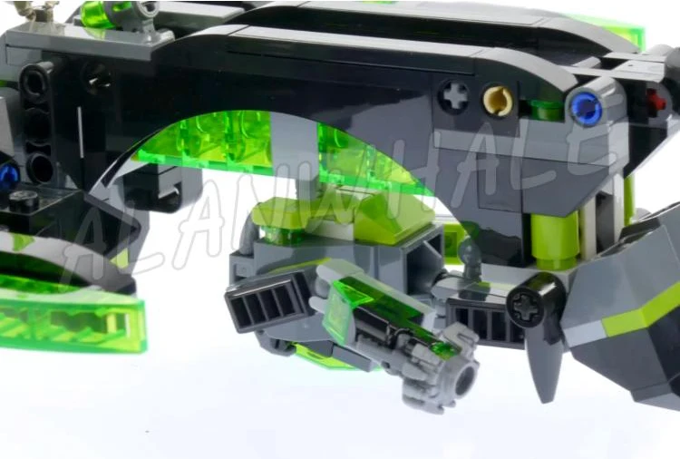 386 шт. Nexoes Knights Berserker Bomber MechaByter съемный костюм Vyro с крылатым глазом 10816 строительный