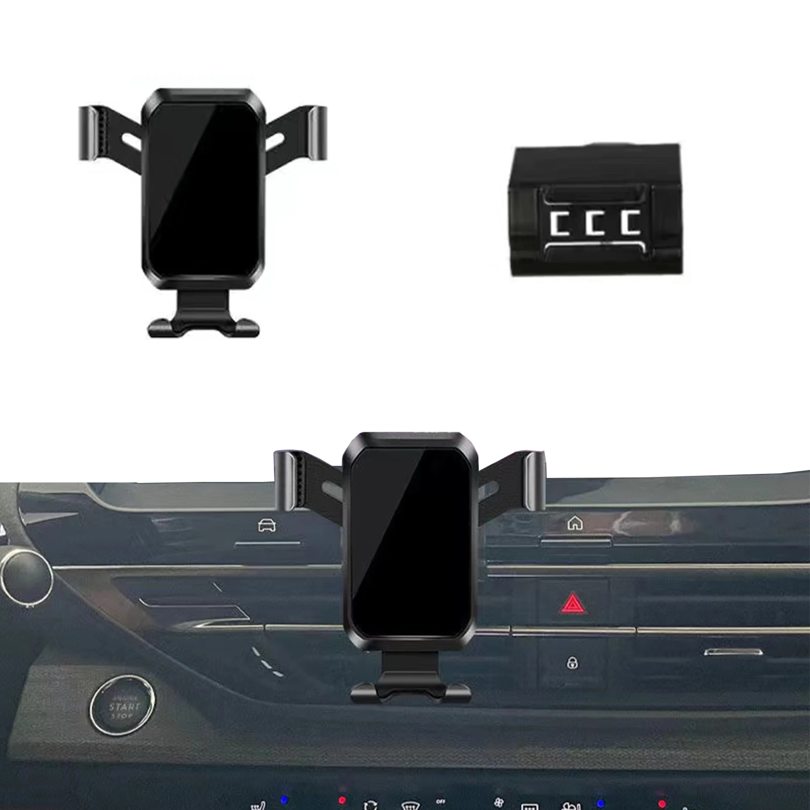 

Gravity Car Phone Holder for Citroen C5 X Air Vent Clip Mount Mobile Cell Phone Stand Smartphone GPS Support