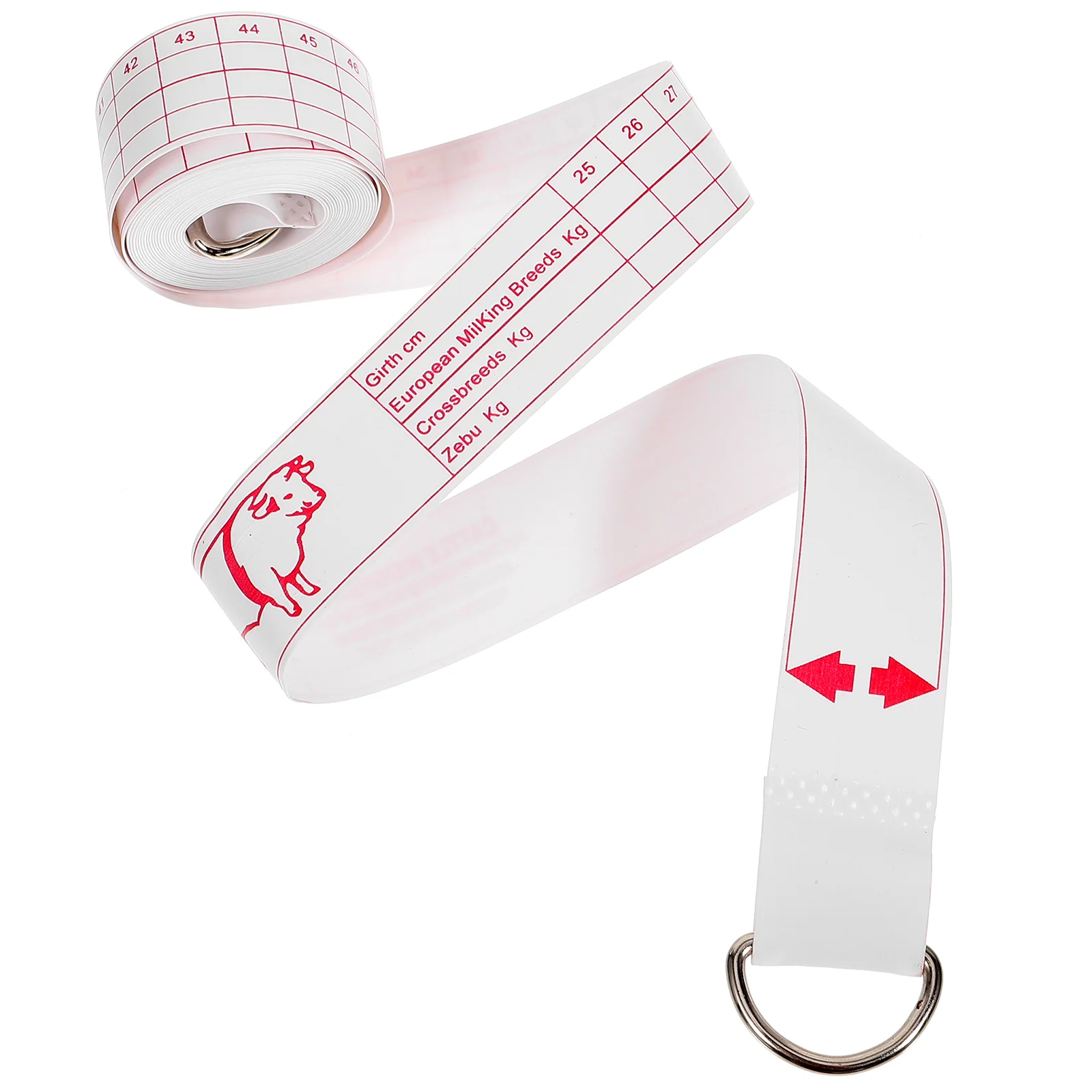 

Cattle Weight Tape Measure Circumference Horse Glass Fiber Measuring For Animal