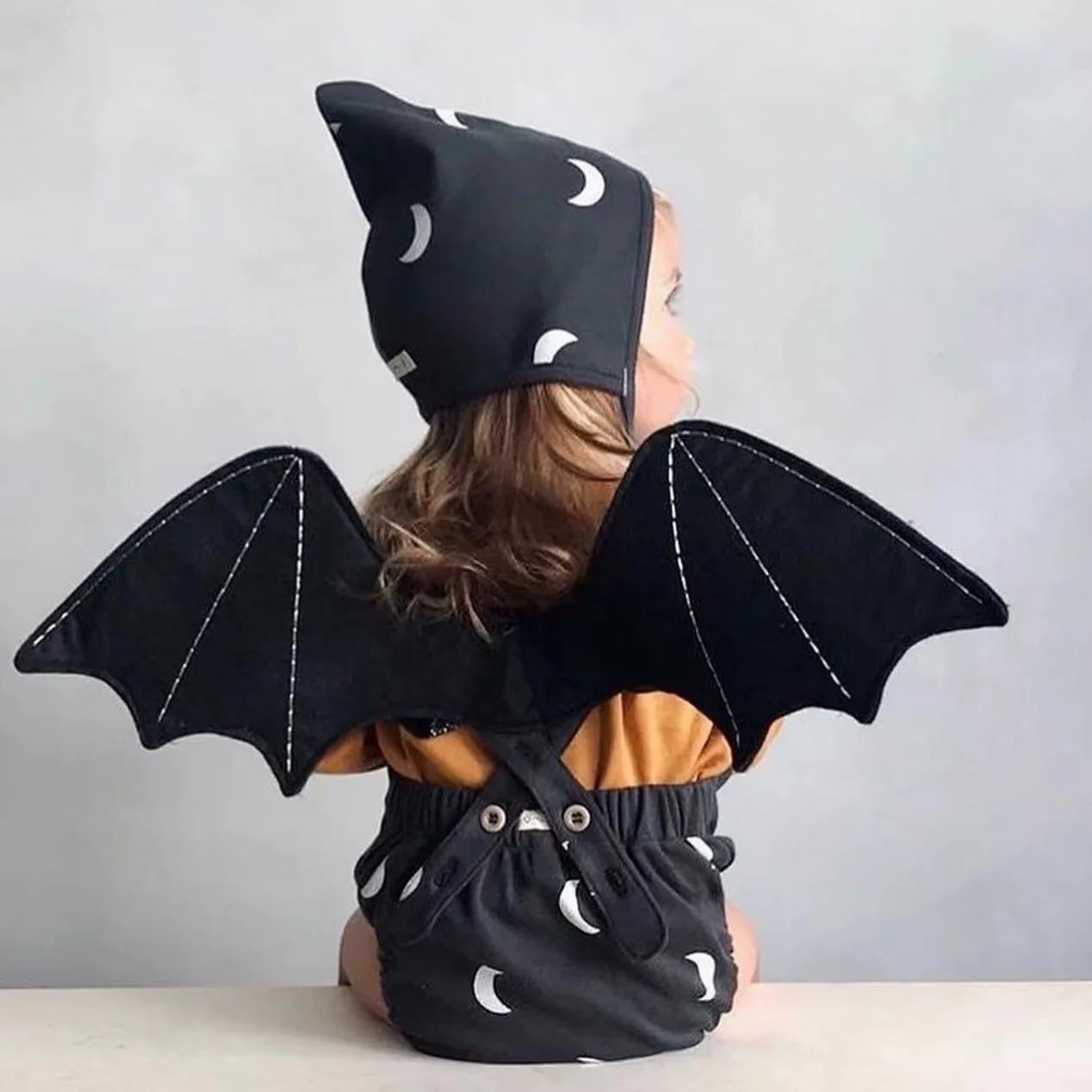 

Halloween Party Children Photography Props Bat Wings Satan Demon Props Cosplay Boys and Girls Party Stage Performance Equipment