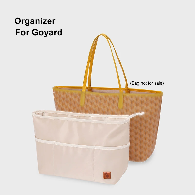 

Нейлоновая сумка-Органайзер с вкладышами, роскошная дамская сумочка для путешествий, внутренняя сумочка для косметики, портативная подкладка для хранения, сумка-тоут Goyad