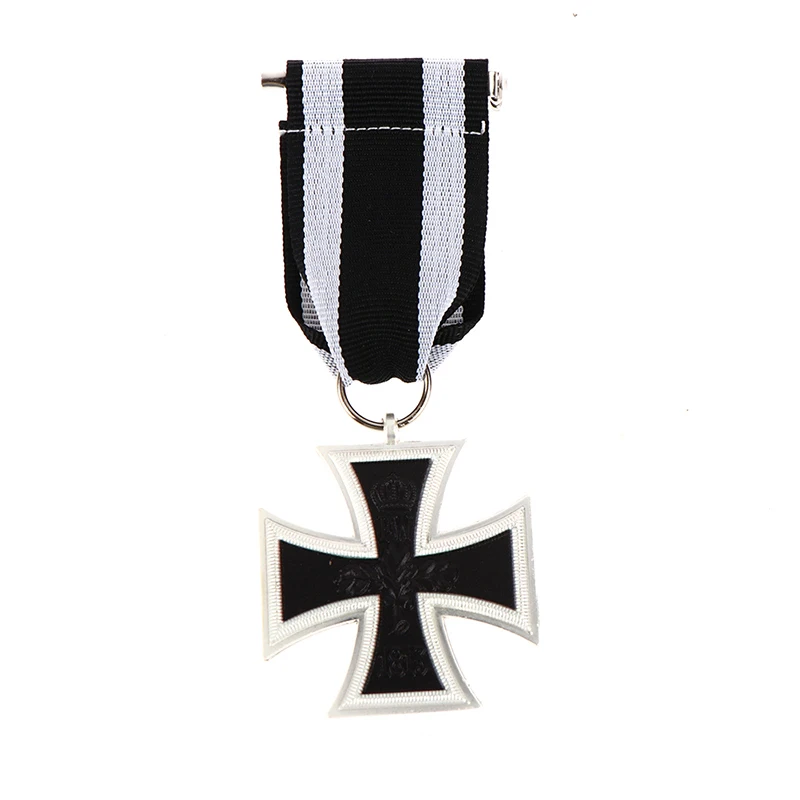 

Немецкий Железный крест 1914 года 2-го класса с лентой, военное украшение времен Второй мировой войны deutz Eisernes Kreuz II. Классе эк2
