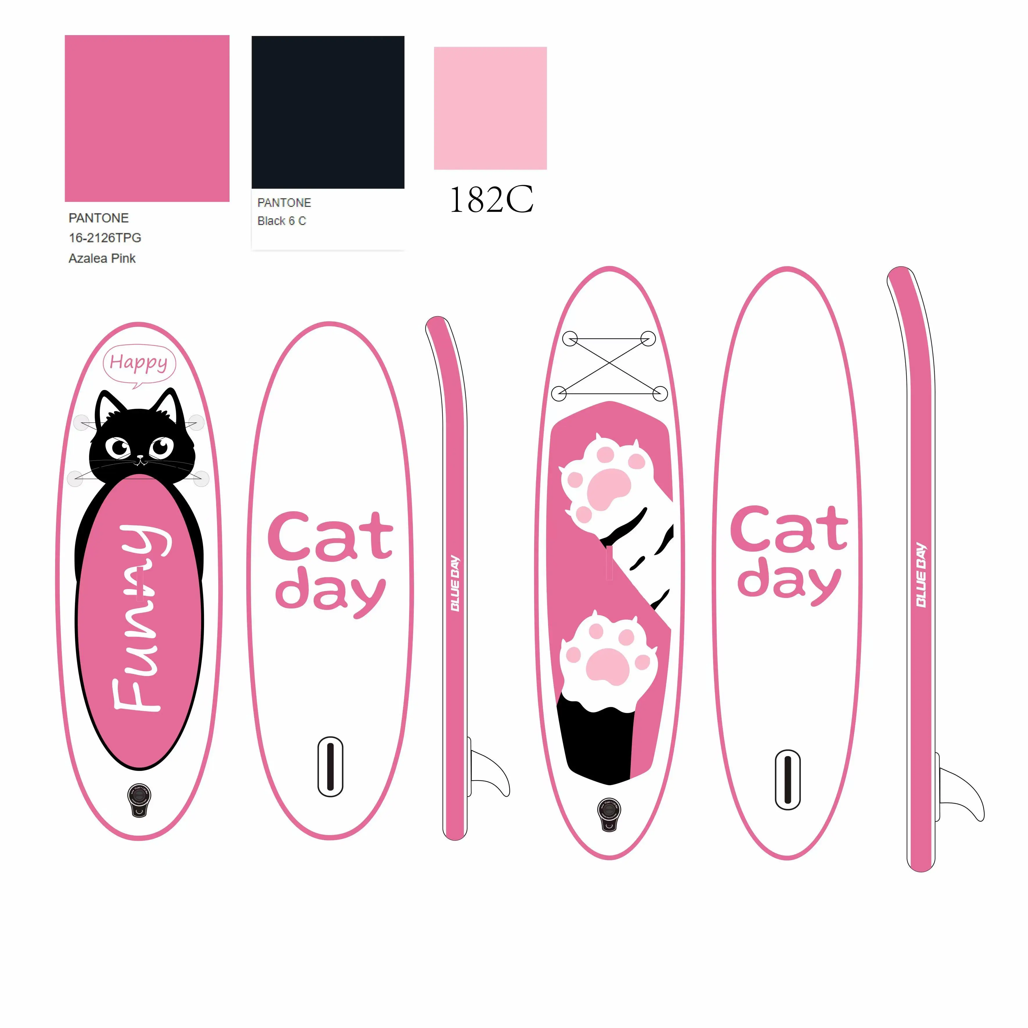 Новый красивый дизайн надувная доска для серфинга SUP Stand Up Paddle Board