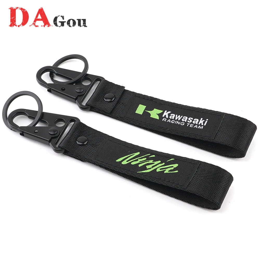 

Брелок для ключей с вышивкой 3D для мотоциклов Kawasaki Ninja 125 250SL 250 300 400 650 1000 ZX6R ZX10R Ninja 600 125 Ninja400