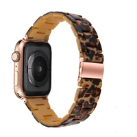 new high quality resin strap for apple watch 7 6 5 4 3 2 watch 41mm 42mm 44mm strap for iwatch 7 series 45mm 40mm 38mm bracelet