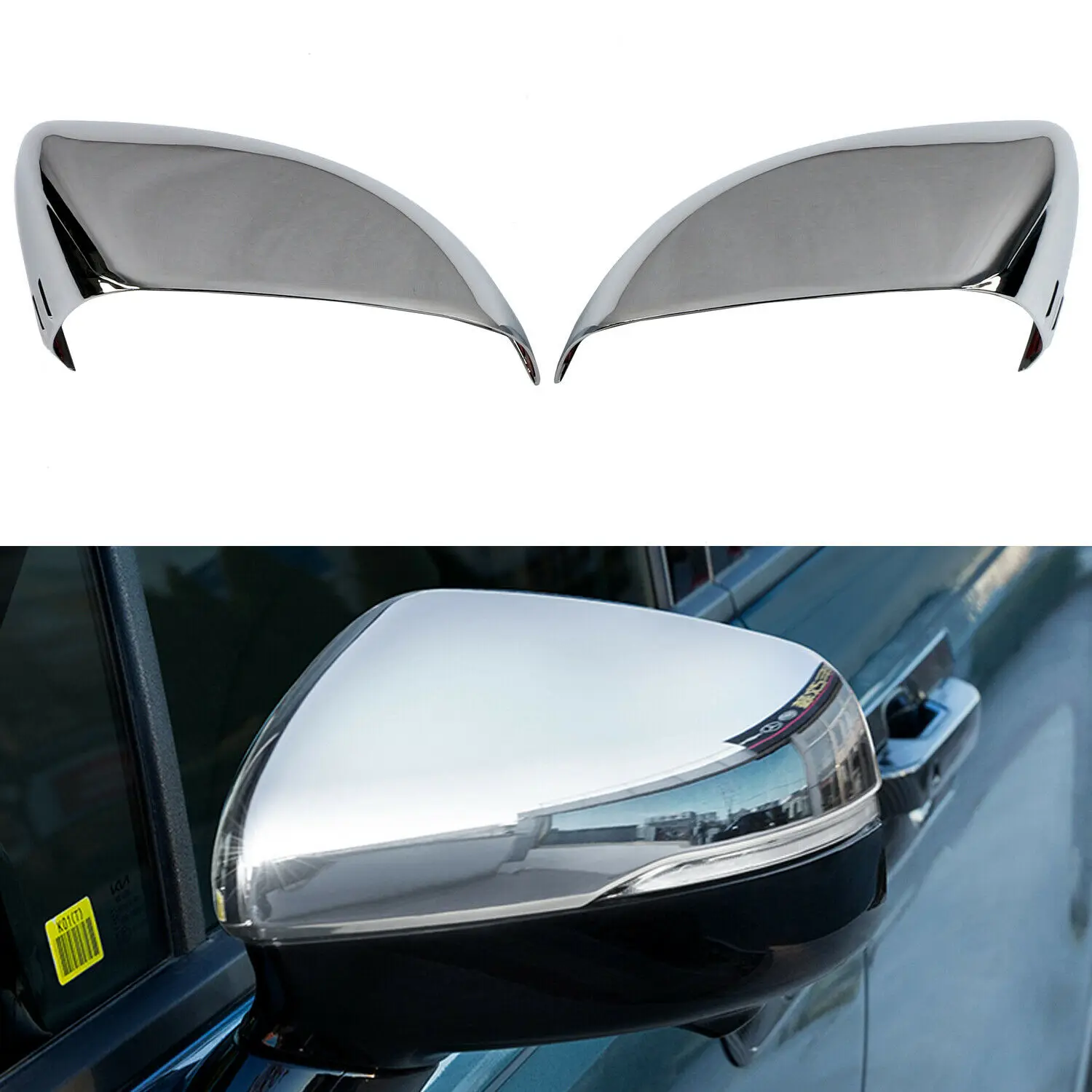 

Chrome Exterior Rearview Side Mirror Cover Trim For Kia Carnival KA4 2022-2023