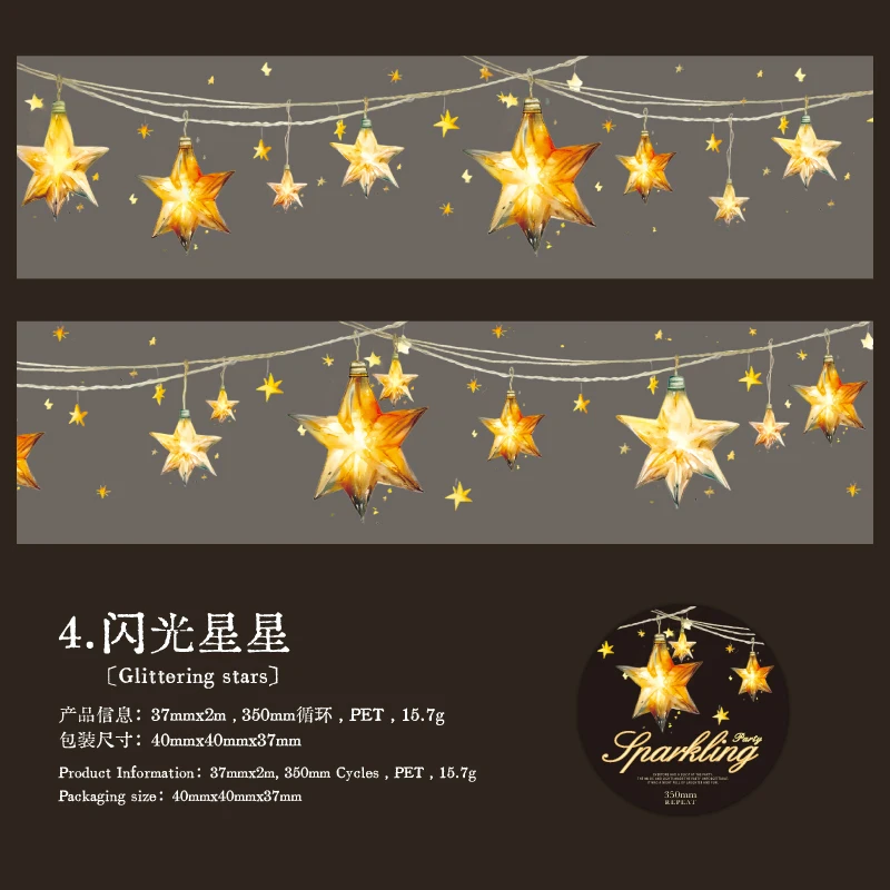 

Журнал GO 3,75x200 см, винтажная лента Васи с гирляндами для скрапбукинга, альбом для ведения журнала, художественное ремесло, вечерние маскировочная лента