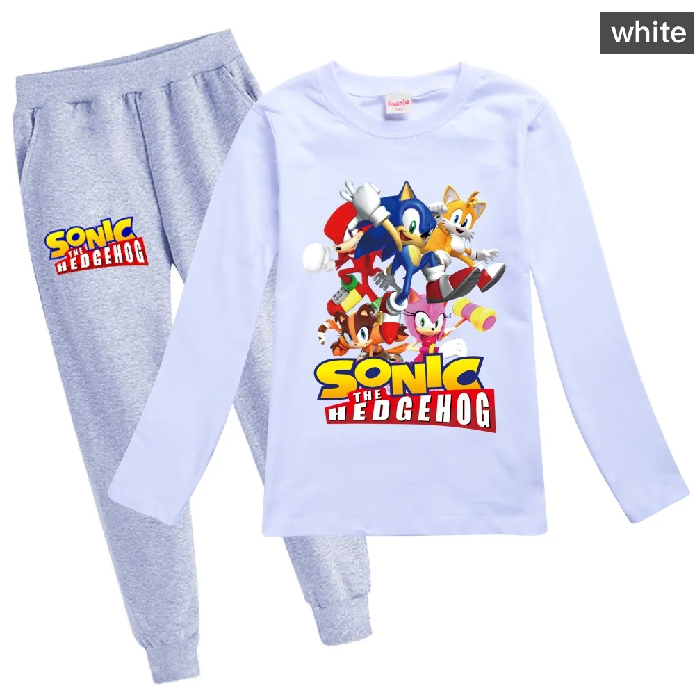 Костюм спортивный Sonic для девочек комплект одежды из 2 предметов футболка и штаны