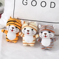 3designs 12cm approx little tigersplush stuffed doll key ring chain gift to