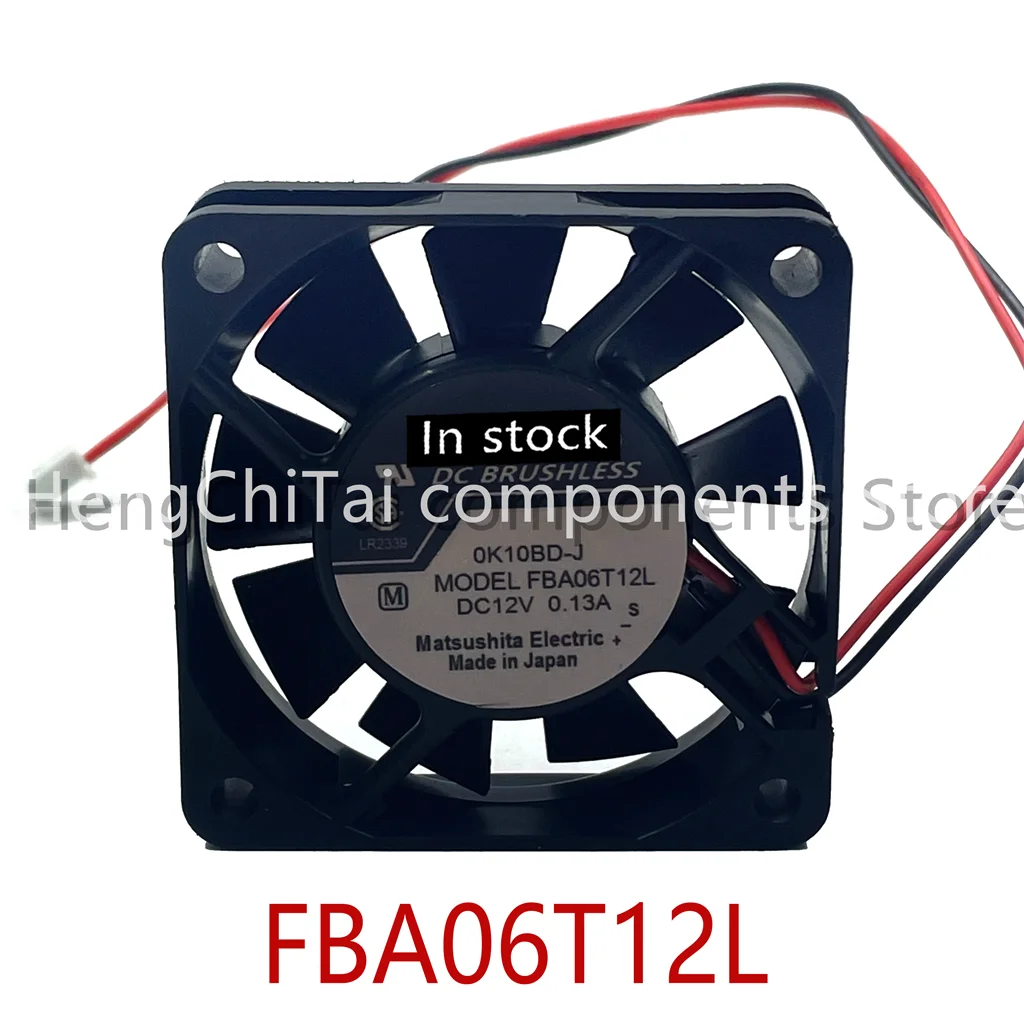 Оригинальный новый 100% рабочий FBA06T12L 12V 0.13A 6015 6 см охлаждающий вентилятор