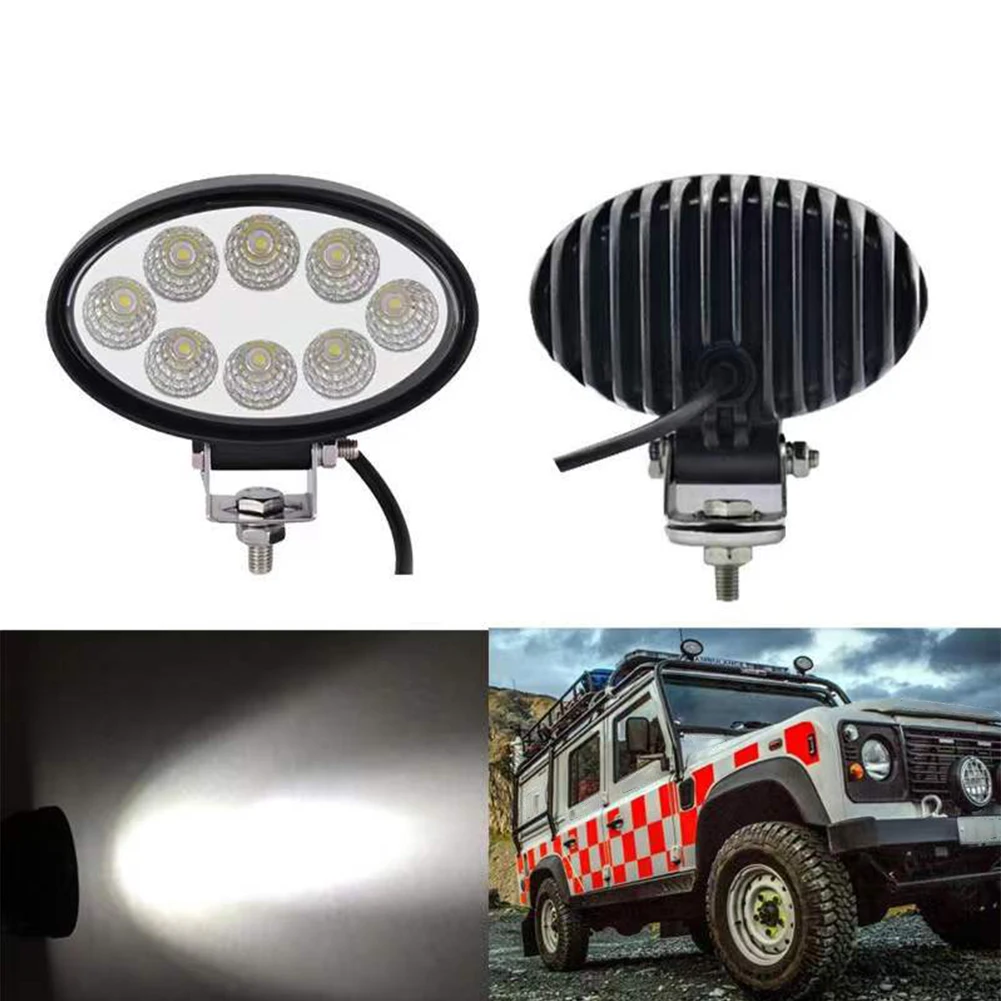 

Oval LED Work-Lamp High-quality Truck LED Work Light Brand-new Fog Light 5inch For Truck OffRoad Tractor Flood Beam