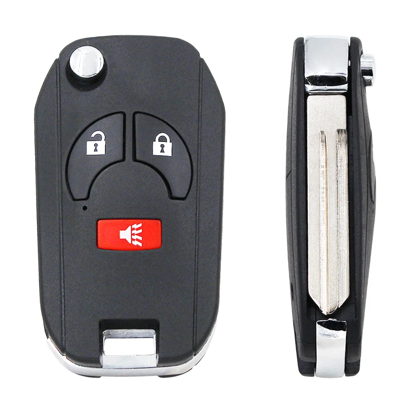 Модифицированный 2/3/4 кнопочный складной чехол для ключа с дистанционным