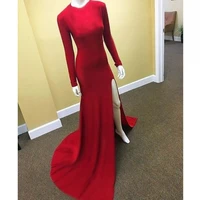 2022 long plus size muslim prom evening dresses dubai womens night formal party gala dress